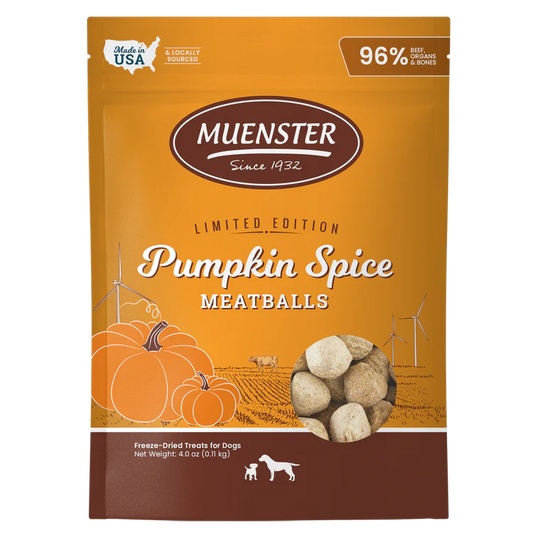 Muenster Pumpkin Spice Meatballs