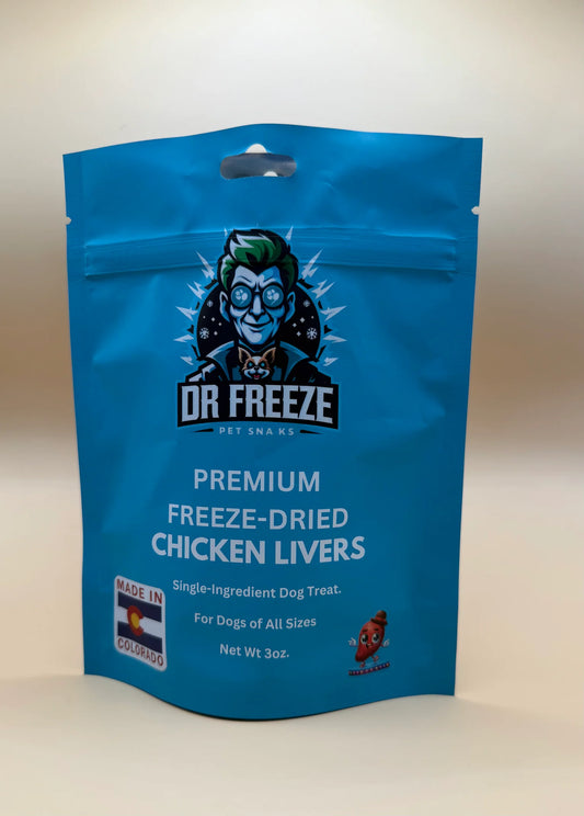 Freeze Dried Chicken Liver Pet Treats