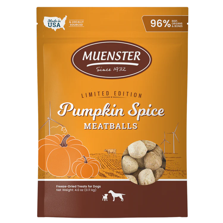 Muenster Pumpkin Spice Meatballs