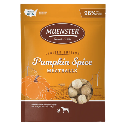Muenster Pumpkin Spice Meatballs