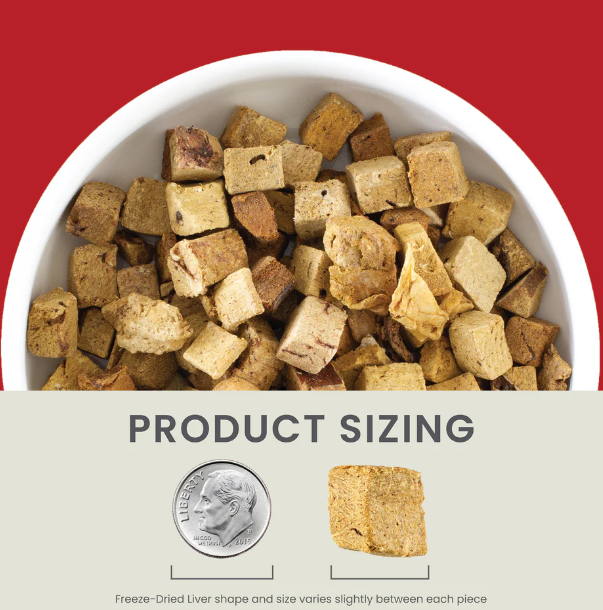 Freeze-Dried All-Beef Liver Treats