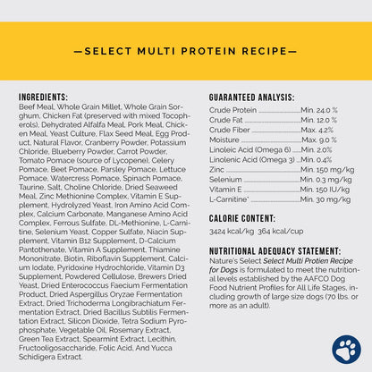 Multi Protein Recipe - Beef, Chicken & Pork - Sensitive to Rice