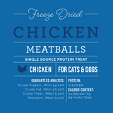 Freeze-Dried Chicken Meatball Cat & Dog Treats