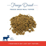 Freeze Dried Elk Meal Topper | Nature's Select Freeze Dried Dog Food | Best freeze dried dog food | freeze dried dog treats | freeze dried elk | dog topper | what does meal topper look like