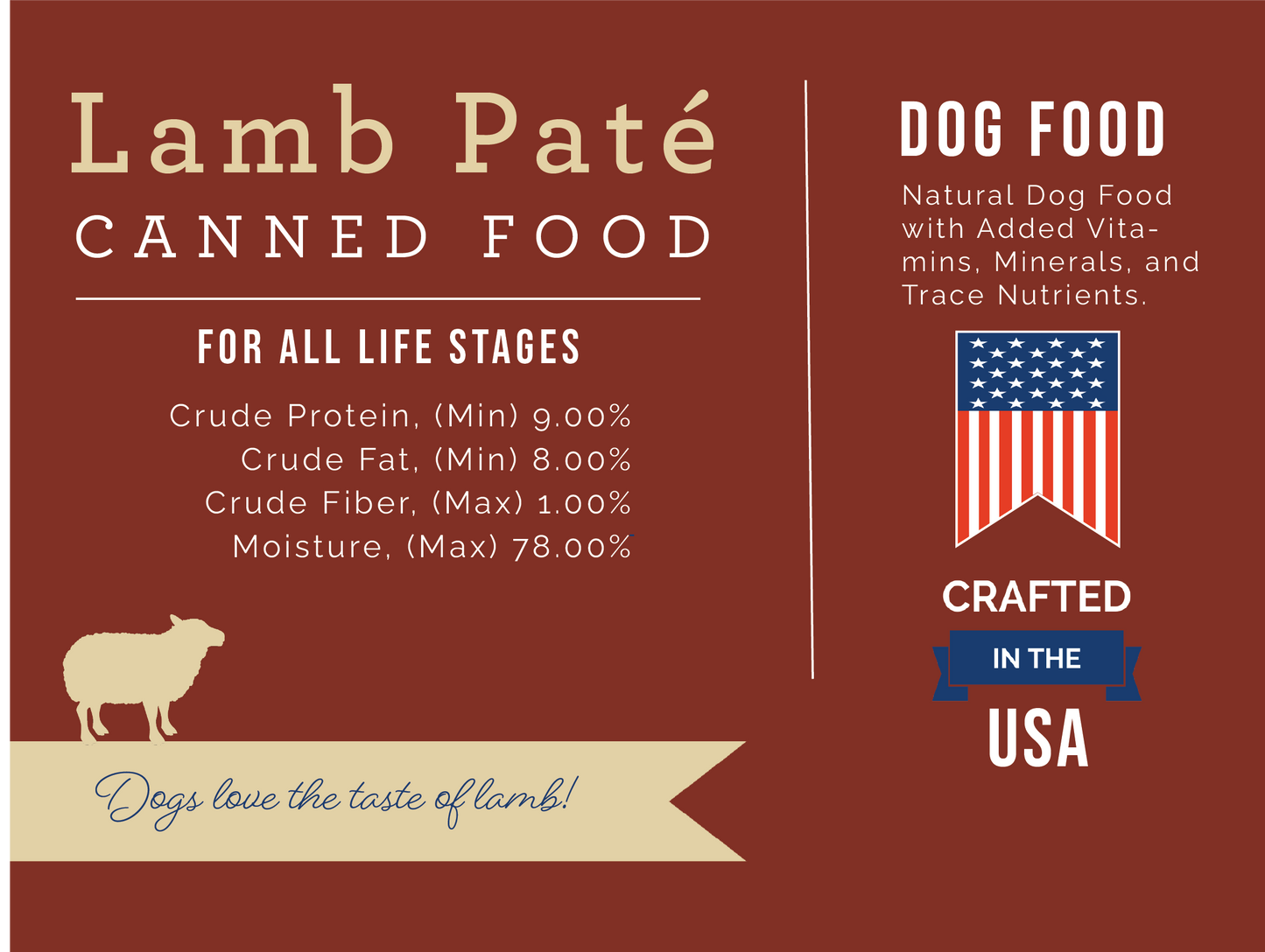 Lamb & Rice Formula Paté Subscription